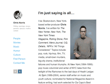 Tablet Screenshot of bychrisnorris.com